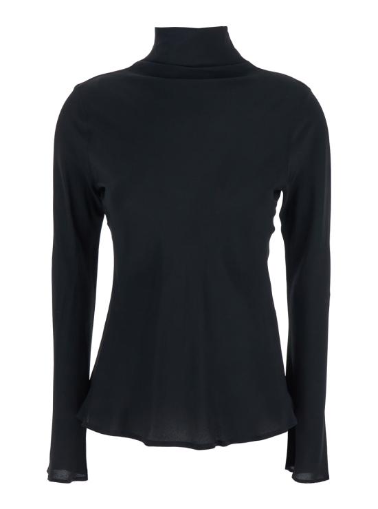 25FW 세미쿠튀르 블라우스 Y5WU06Y690 Black