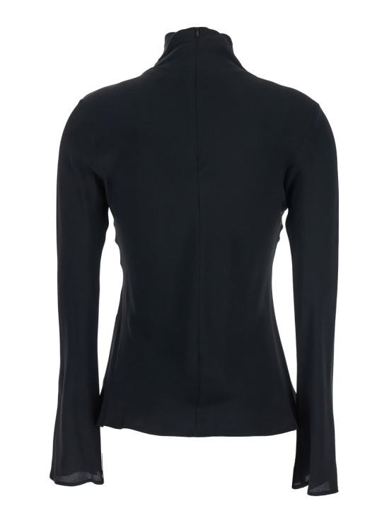 25FW 세미쿠튀르 블라우스 Y5WU06Y690 Black - SEMI-COUTURE