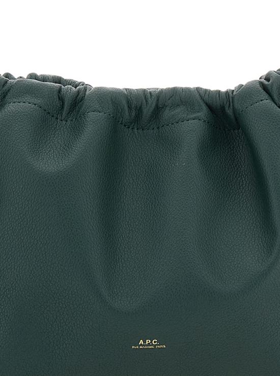 25FW 아페쎄 니논 드로스트링 백 PUABOF61583KAF Green - A.P.C.