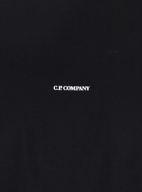 25FW 씨피 컴퍼니 반팔 티셔츠 19CMTS161A006374G999 Black - C.P. COMPANY