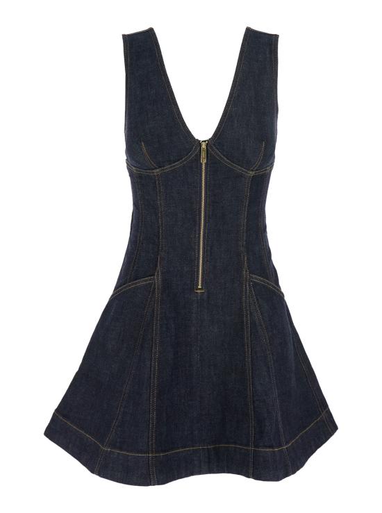 25FW 셀프 포트레이트 숏 원피스 PF25801SBLBLUE Blu