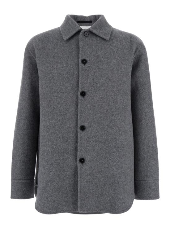 25FW 질샌더 자켓 J23BN0006J40020034 Grey