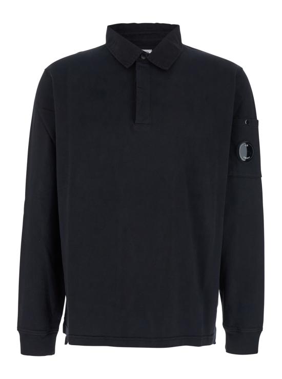 25FW 씨피 컴퍼니 폴로 티셔츠 19CMSS100A002246G999 Black