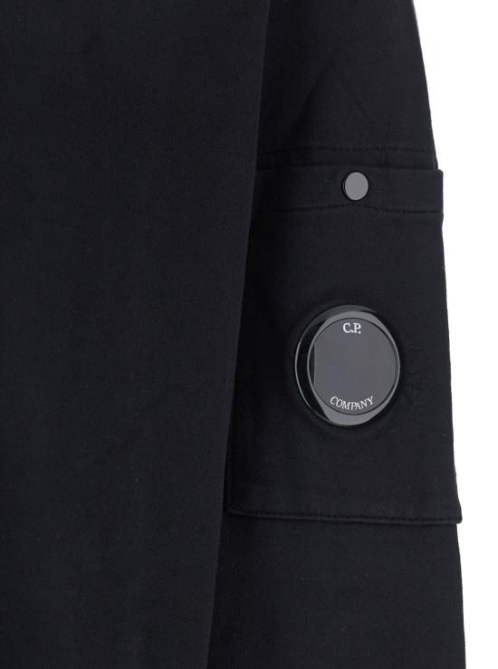 25FW 씨피 컴퍼니 폴로 티셔츠 19CMSS100A002246G999 Black - C.P. COMPANY