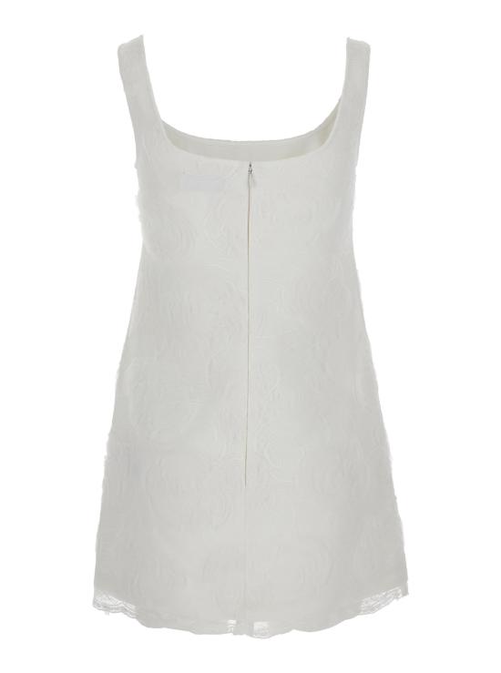 25FW 셀프 포트레이트 숏 원피스 PF25036SWWHITE White - SELF PORTRAIT