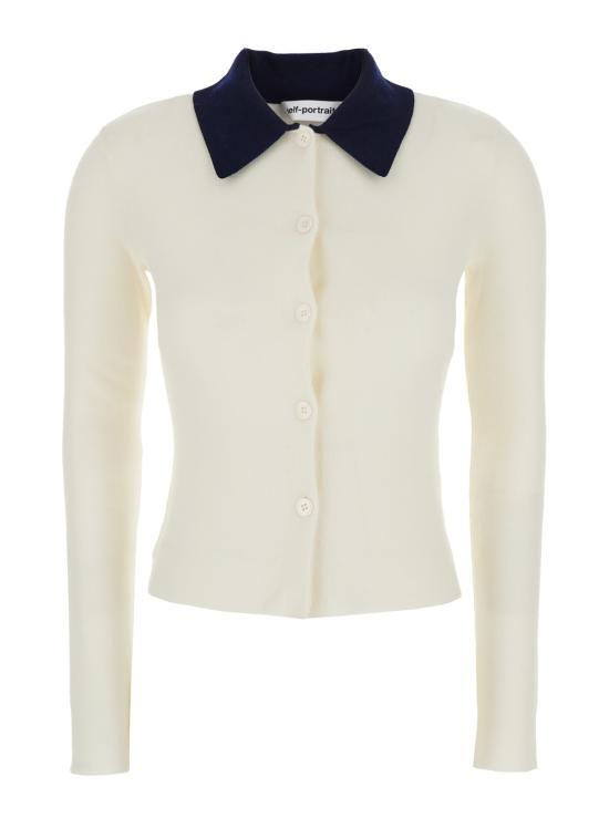 25FW 셀프 포트레이트 긴팔 티셔츠 PF25097CCCREAM White