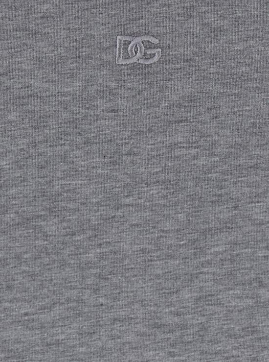 25FW 돌체앤가바나 반팔 티셔츠 G8SX0ZG7PIYS8291 Grey - DOLCE & GABBANA