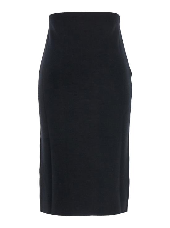 25FW 세미쿠튀르 스커트 Y5WC88Y690 Black - SEMI-COUTURE