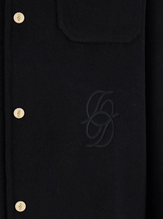 25FW 드롤드무슈 긴팔 셔츠 HJT254WO031BL Black - DROLE DE MONSIEUR