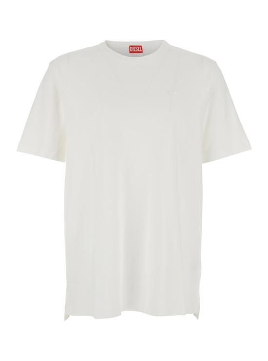 25FW 디젤 반팔 티셔츠 A166720AIJU141 White