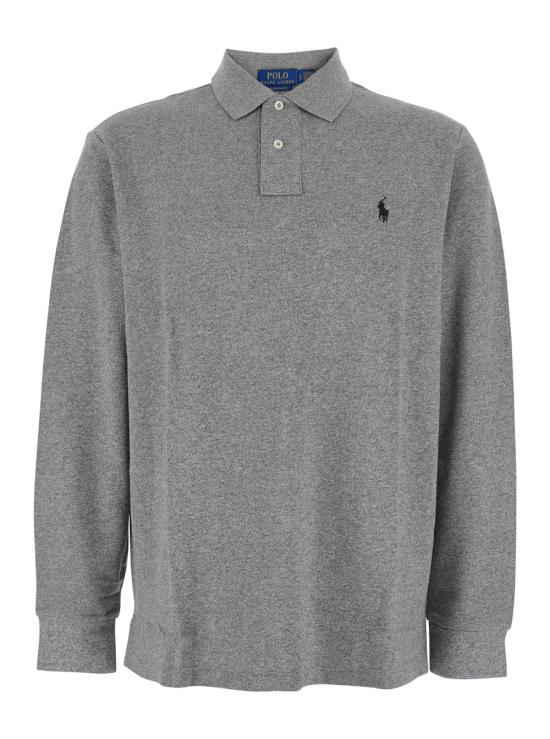 25FW 폴로 랄프로렌 클래식 핏 코튼 폴로 셔츠  710680790003 Grey