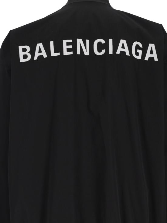 25FW 발렌시아가 로고 오버사이즈 트랙자켓 839090 TRO31 1000 - BALENCIAGA