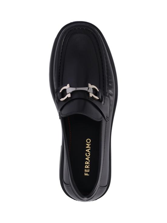 25FW 살바토레 페라가모 로퍼 768108 002 Black - SALVATORE FERRAGAMO