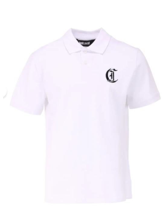  저스트까발리 폴로 티셔츠 76OAGG17 CJ316003 White