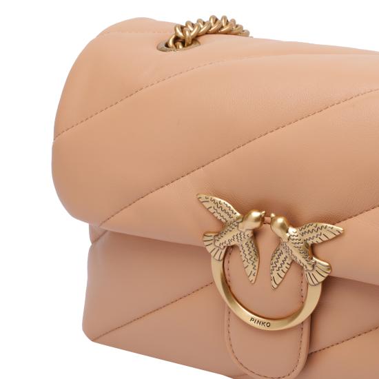 25FW 핑코 숄더백 100038 A0F2C79Q Beige - PINKO