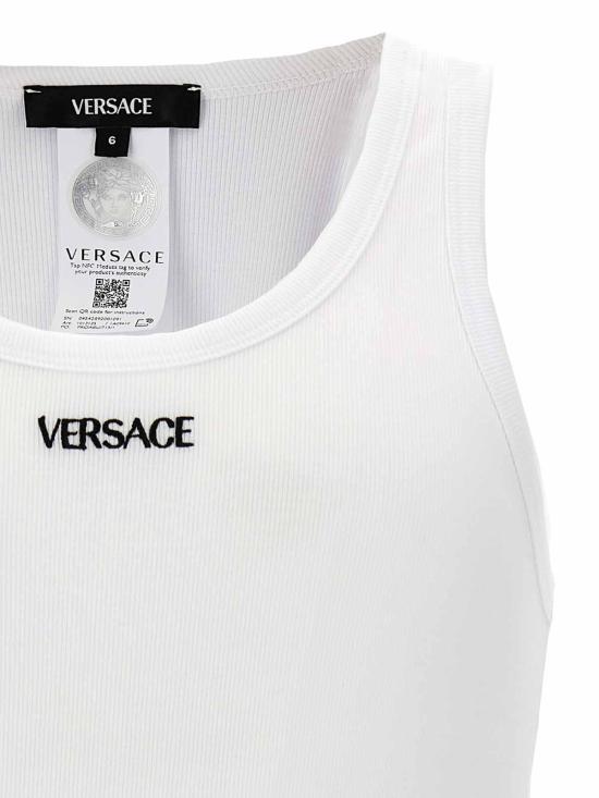  베르사체 민소매 티셔츠 10131251A094101W000 White - VERSACE