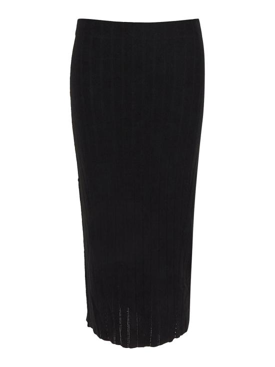 26SS 자크뮈스 미디 스커트 241KN3622358990 Black