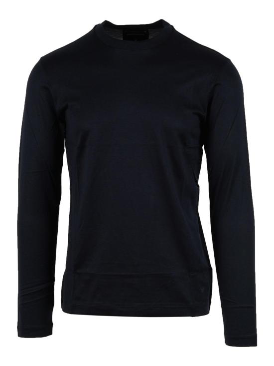 25FW 엠포리오 아르마니 긴팔 티셔츠 8N1TE91JUVZ0920 Blue
