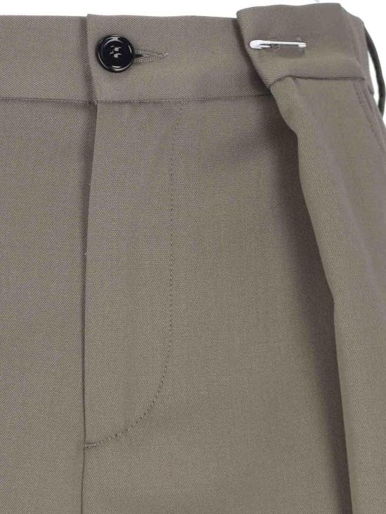 25FW MM6 메종마르지엘라 스트레이트 팬츠 S52KA0513S47848741 Green - MM6 MAISON MARGIELA