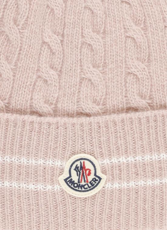 25FW [키즈] 몽클레어 모자 954 3B00014 M124150M Pink - MONCLER