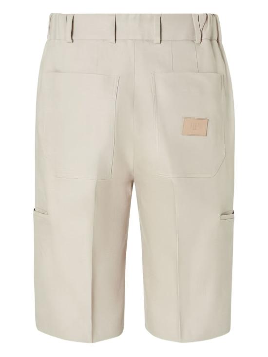 25FW 펜디 숏팬츠 FB1061 AUVEF0Y19 Black - FENDI