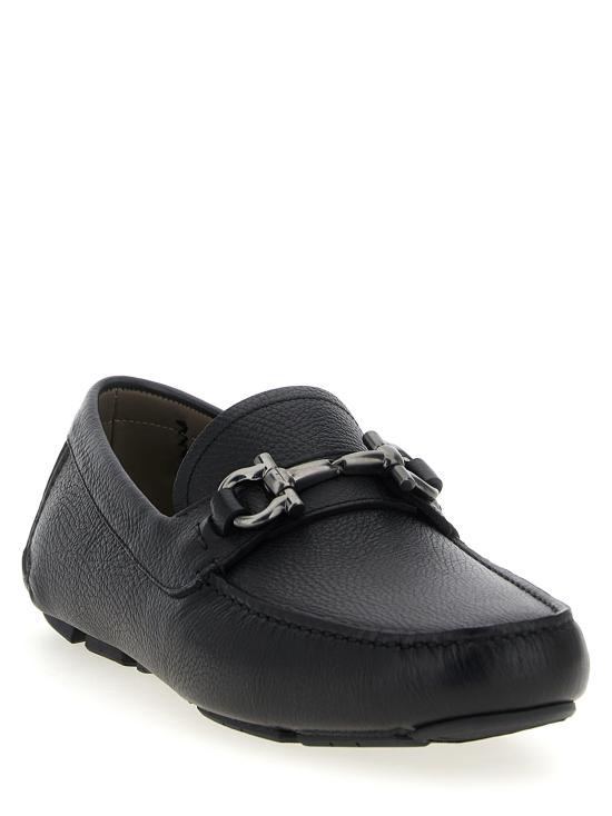 25FW 살바토레 페라가모 로퍼 755610NEROLIGHTGREY - SALVATORE FERRAGAMO