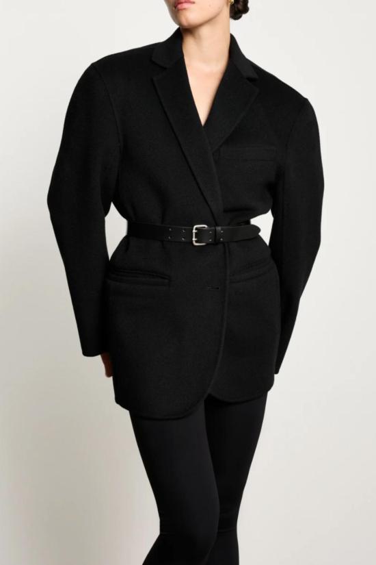  데한체 레귤러 벨트 씬 허치  블랙/실버 - DEHANCHE