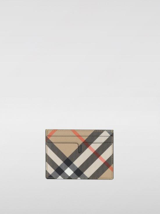26SS 버버리 체크 카드 케이스 8091914 Sand - BURBERRY