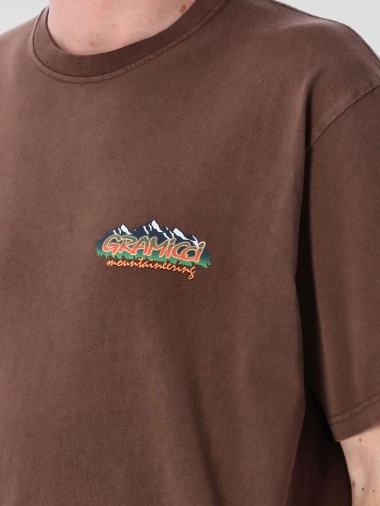 25SS 그라미치 반팔 티셔츠 G5SUT168 BP Brown - GRAMICCI