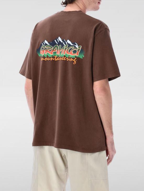25SS 그라미치 반팔 티셔츠 G5SUT168 BP Brown - GRAMICCI