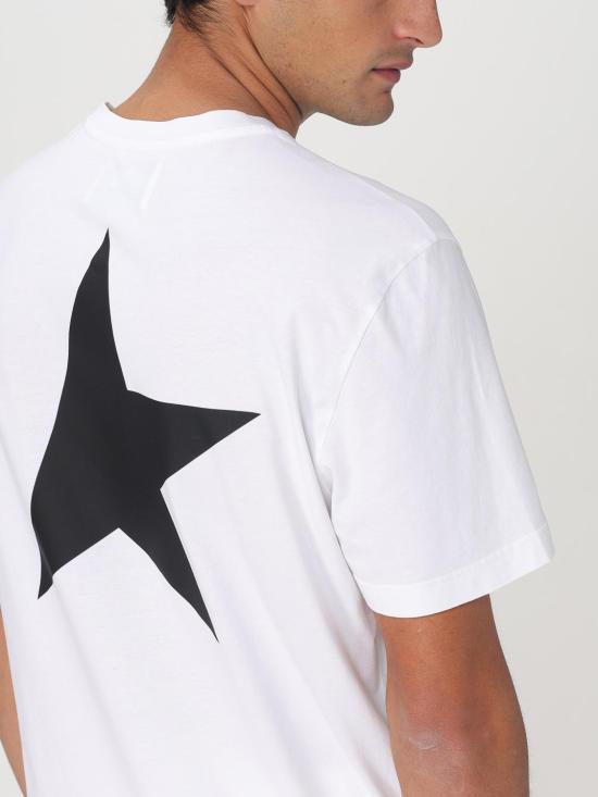 25FW 골든구스 반팔 티셔츠 GMP01220P00087910283 White - GOLDEN GOOSE