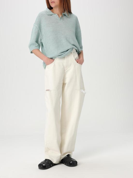 25FW 마르지엘라 폴로 티셔츠 S51GL0055M13099 545 Green - MAISON MARGIELA