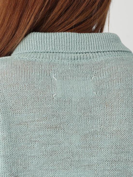 25FW 마르지엘라 폴로 티셔츠 S51GL0055M13099 545 Green - MAISON MARGIELA