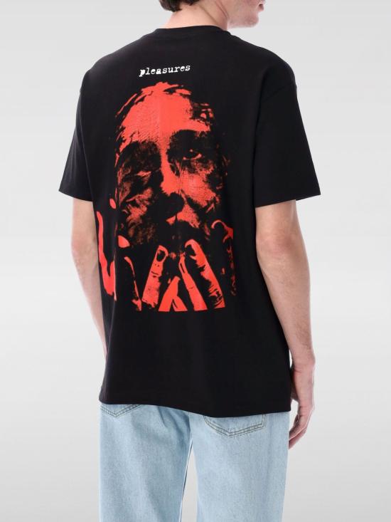 25SS 플레셔스 반팔 티셔츠 P25SK015 Black - PLEASURES