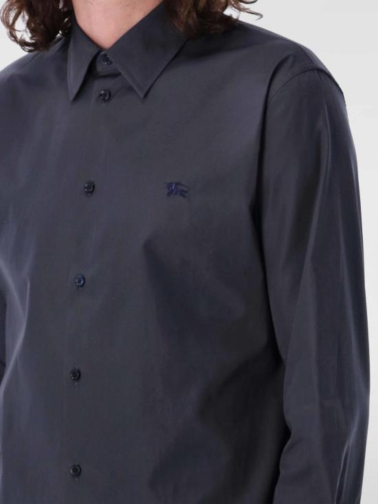 25FW 버버리 슬림핏 코튼 셔츠  8105133 Blue - BURBERRY