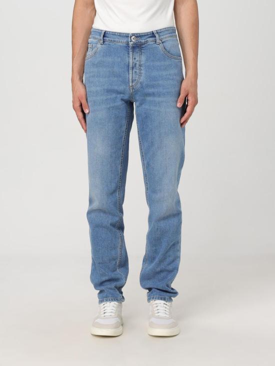 26SS 브루넬로 쿠치넬리 라이트웨이트 데님 팬츠 M283PD3210 C1468 Blue 1