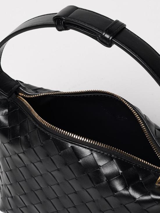 25FW 보테가베네타 미니 월리스 토트백 754443V3IV1 8425 Black - BOTTEGA VENETA