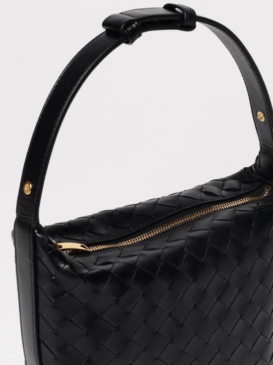 25FW 보테가베네타 미니 월리스 토트백 754443V3IV1 8425 Black - BOTTEGA VENETA