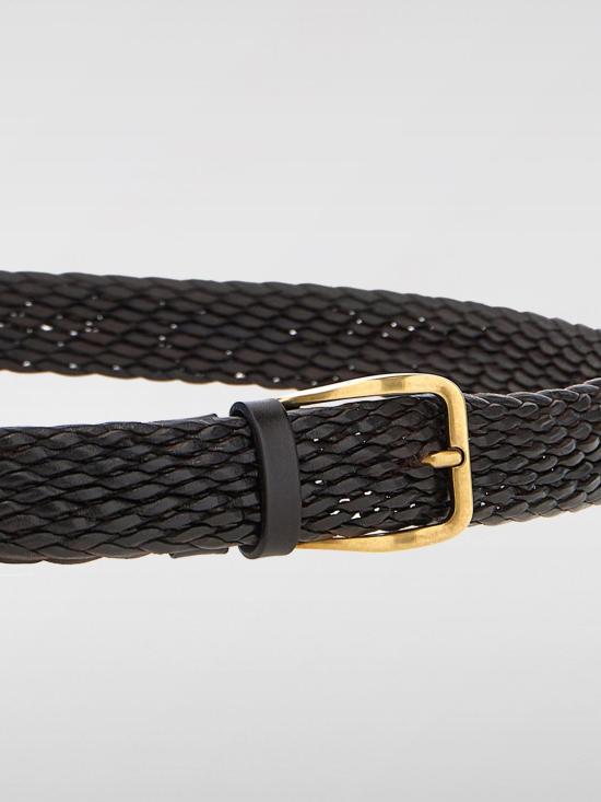 25FW 브루넬로 쿠치넬리 벨트 MAUFB344 C6074 Brown - BRUNELLO CUCINELLI