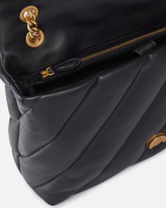 25FW 핑코 토트백 100037A0F2 Z99Q Black - PINKO