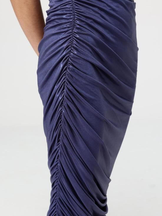 25FW 노마카말리 롱 원피스 ST2243LMD46810 MILITARY Blue - NORMA KAMALI