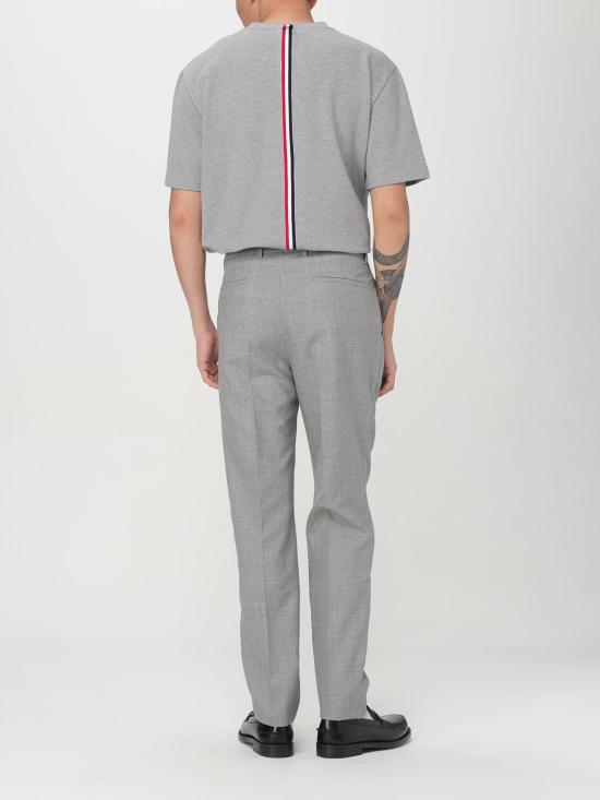 25FW 톰브라운 반팔 티셔츠 MJS056A00050 055 Grey - THOM BROWNE