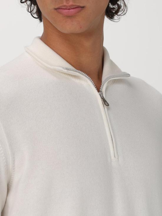 25FW 브루넬로 쿠치넬리 집업 니트 M2200124 CO312 Smoke Grey - BRUNELLO CUCINELLI