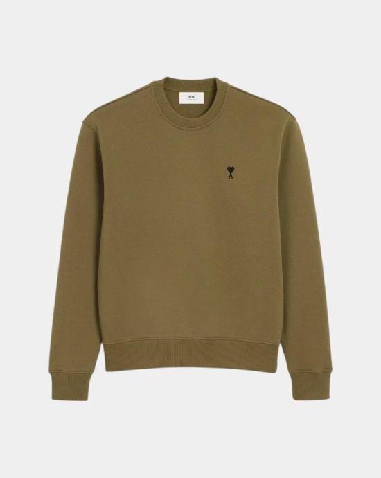 24FW 아미 ADC 크루넥 스웨트 셔츠  HSW763730 298 Brown