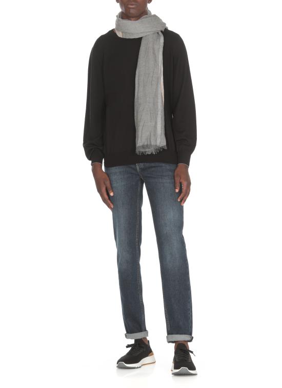 25FW 브루넬로 쿠치넬리 머플러/스카프 MSC606AV CW483 Grey - BRUNELLO CUCINELLI