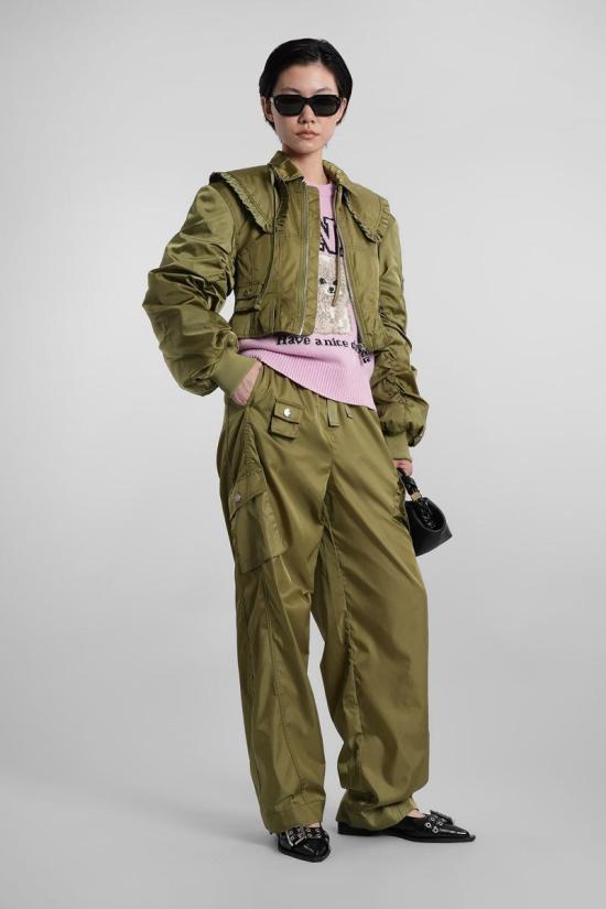 25FW 가니 자켓 423003 W0410 GREEN - GANNI