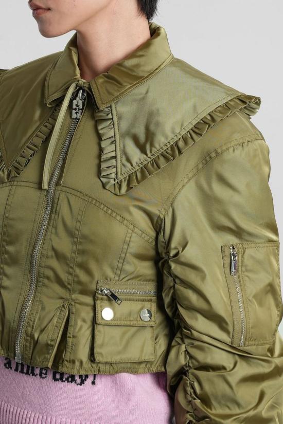 25FW 가니 자켓 423003 W0410 GREEN - GANNI