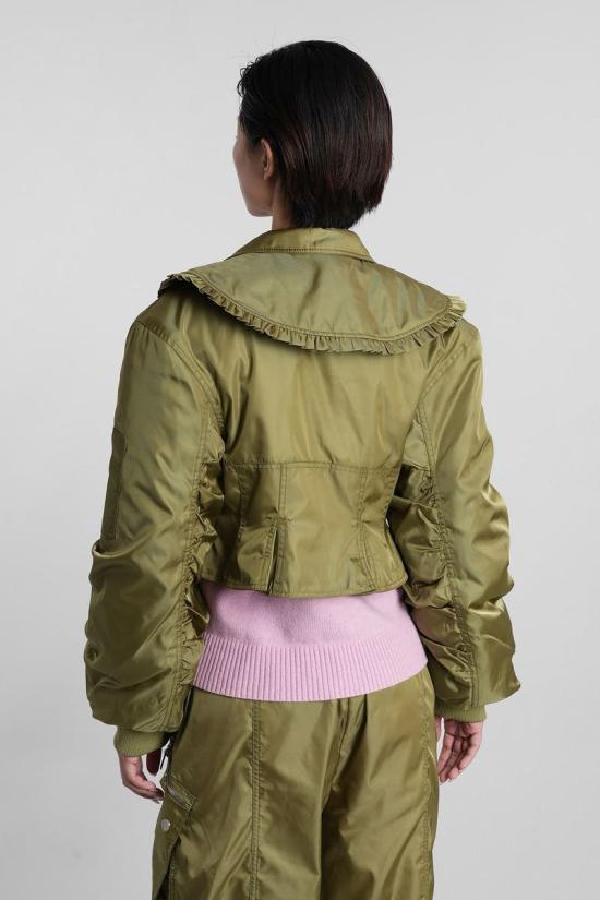 25FW 가니 자켓 423003 W0410 GREEN - GANNI