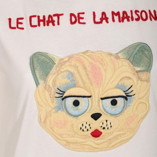 25FW 발렌티노 가라바니 반팔 티셔츠 7B3MG25J9LDA03 Beige - VALENTINO GARAVANI