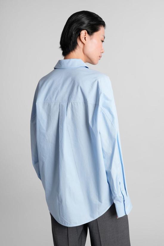 25FW 알렉산더 왕 셔츠 423068 1WC3251133 Blue - ALEXANDER WANG